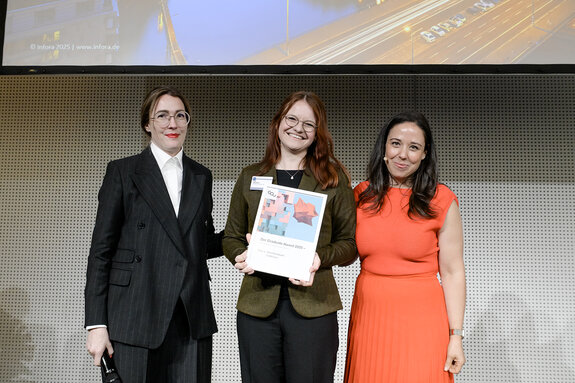 Gruppenfoto von der Preisverleihung des Graduate Award 