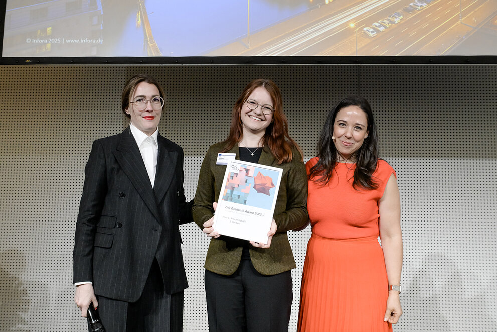 Gruppenfoto von der Preisverleihung des Graduate Award 