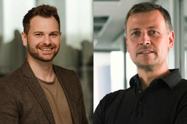Autorenbild von Robin Kühn und Michael Bubendey
