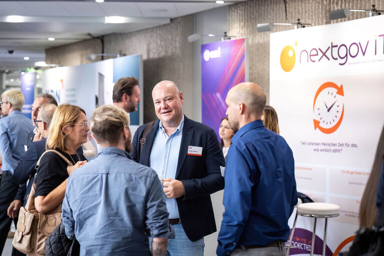 Gespräche auf dem ÖV-Symposium