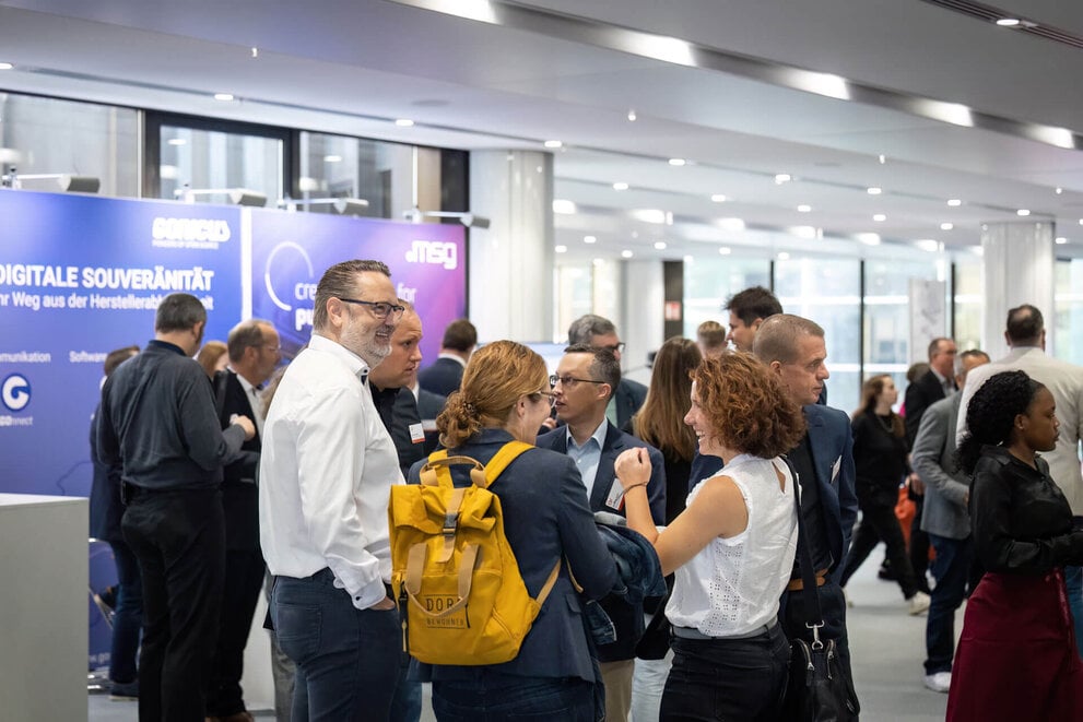 Der Stand auf dem ÖV-Symposium