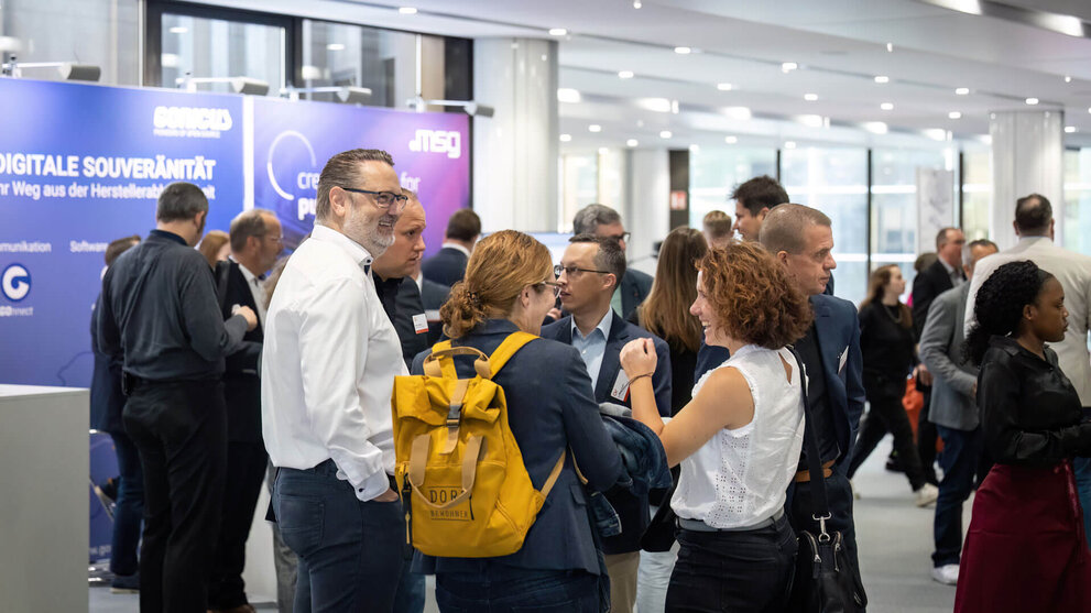 Der Stand auf dem ÖV-Symposium
