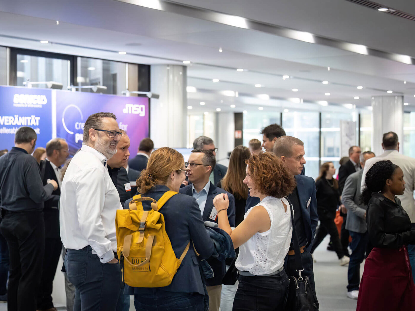 Der Stand auf dem ÖV-Symposium