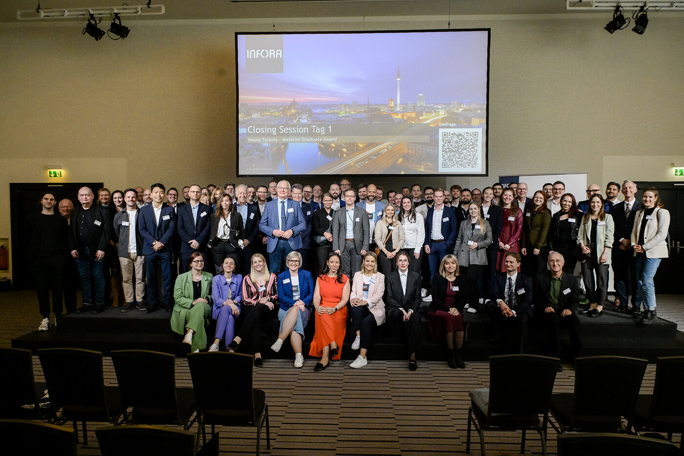 Teamfoto Materna Graduate Award