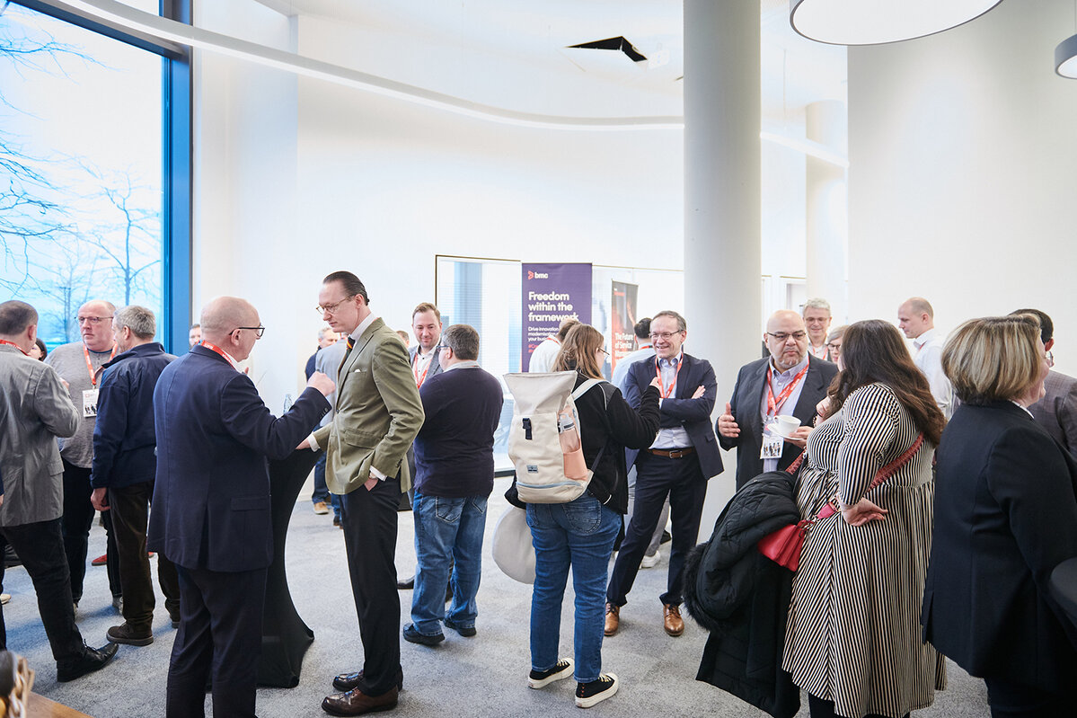 Viele Besucher am Innovation Forum